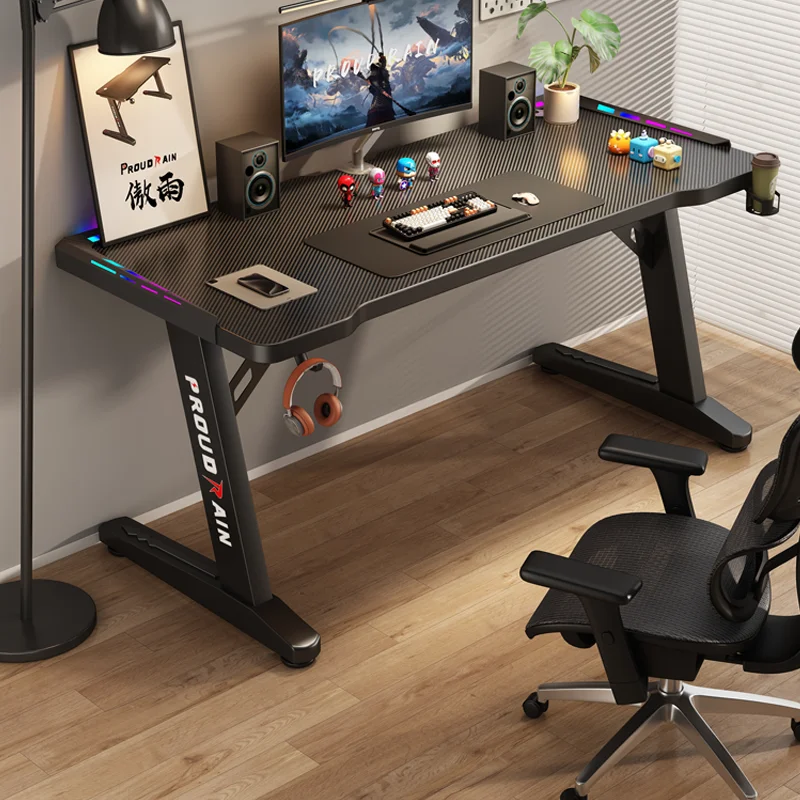 Desk Setup With Laptop And Monitor - โต๊ะคอมพิวเตอร์สำหรับเล่นเกม โต๊ะวางโน้ตบุ๊ก แผ่นรองเมาส์ ขาตั้งจอภาพ อุปกรณ์เสริมสำหรับโต๊ะ โต๊ะสำหรับนักเรียน