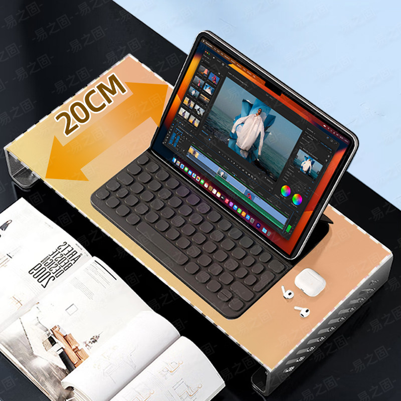 ขาตั้งจอคอมพิวเตอร์แบบยกสูง ช่ - Desk Setup With Laptop And Monitor บทวิจารณ์และราคา