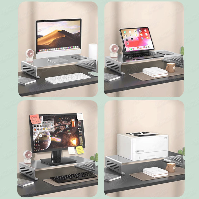 ขาตั้งจอคอมพิวเตอร์แบบยกสูง ช่ - Desk Setup With Laptop And Monitor บทวิจารณ์และราคา