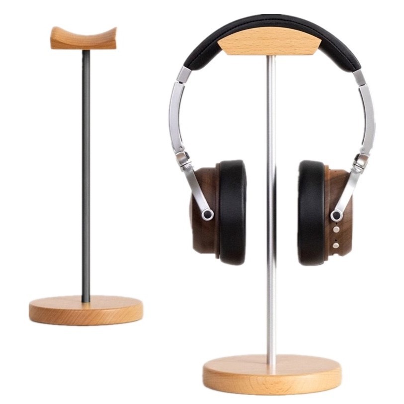 ขาตั้งหูฟังไม้แบล็ควอลนัทและอะ - Desk Setup Gaming บทวิจารณ์และราคา