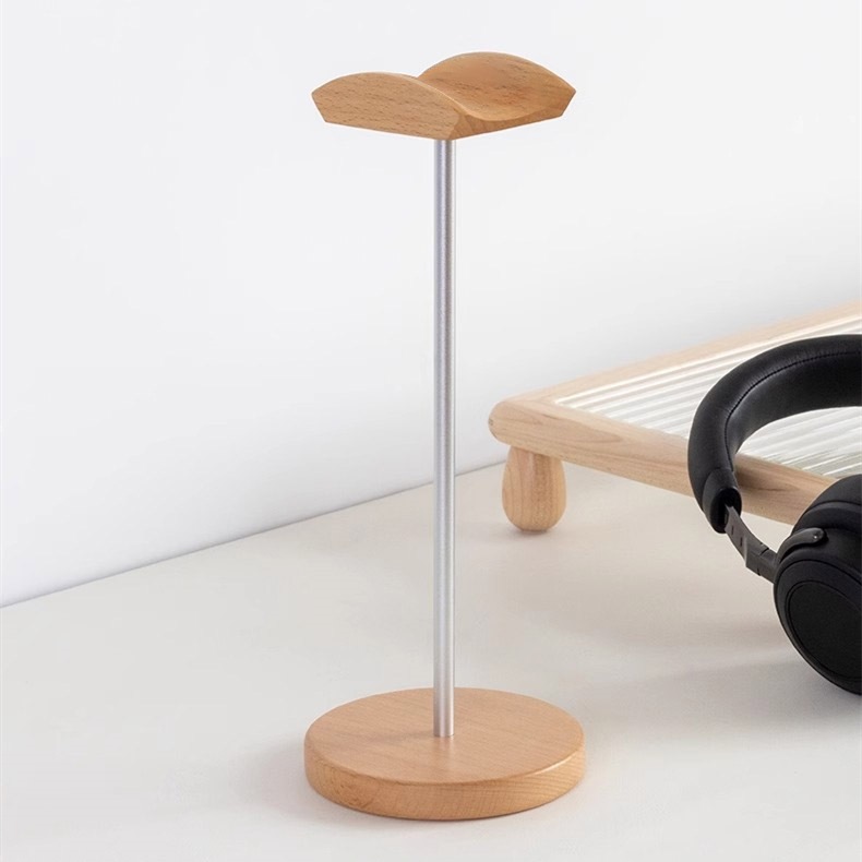 ขาตั้งหูฟังไม้แบล็ควอลนัทและอะ - Desk Setup Gaming บทวิจารณ์และราคา