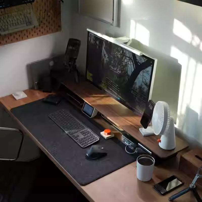 ชุดขาตั้งจอแบบโมดูล All-in-One - Desk Setup With Laptop And Monitor บทวิจารณ์และราคา
