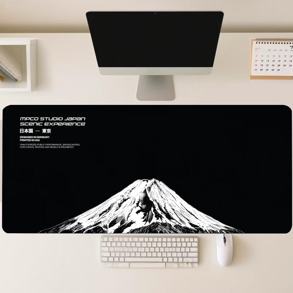 แผ่นรองเมาส์ขนาดใหญ่ลายภูเขาไฟ - Desk Setup Workspace บทวิจารณ์และราคา