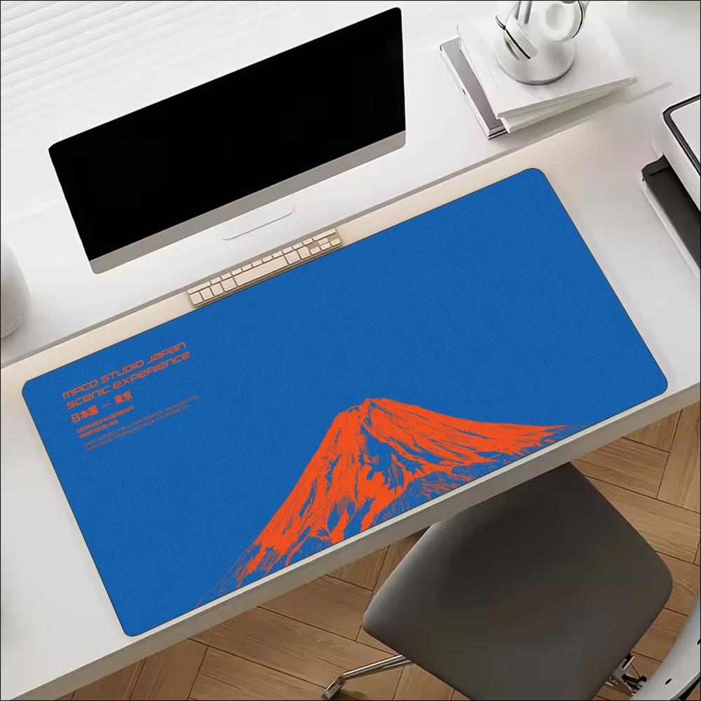 แผ่นรองเมาส์ขนาดใหญ่ลายภูเขาไฟ - Desk Setup Workspace บทวิจารณ์และราคา