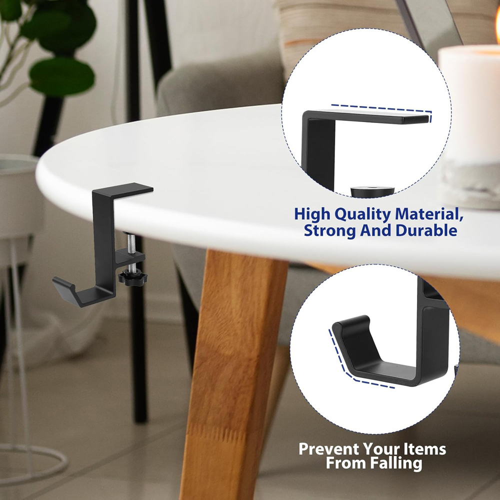 อลูมิเนียมอัลลอยด์หูฟังตะขอแขว - Desk Setup Gaming บทวิจารณ์และราคา