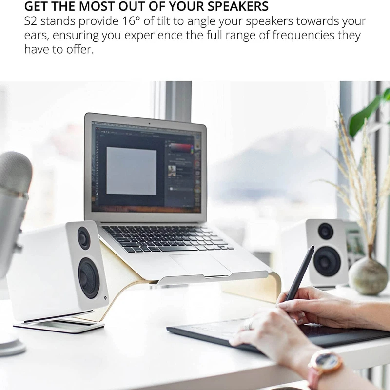 Xnyocn เดสก์ท็อปขาตั้งลําโพงคอ - Desk Setup With Speakers บทวิจารณ์และราคา
