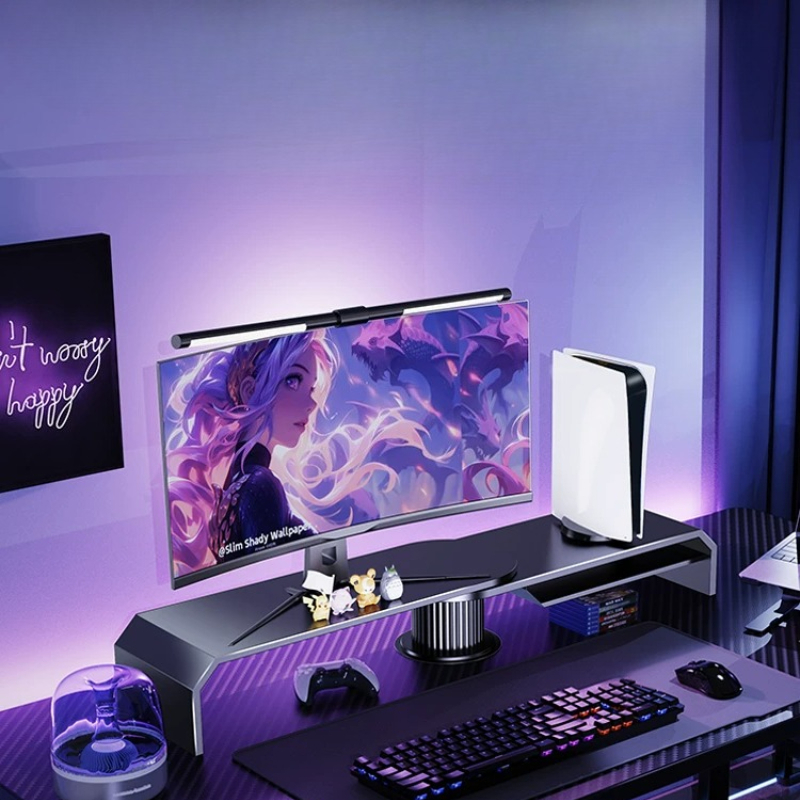 ขาตั้งจอภาพคู่สำหรับเล่นเกม ขา - Desk Setup With Laptop And Monitor บทวิจารณ์และราคา