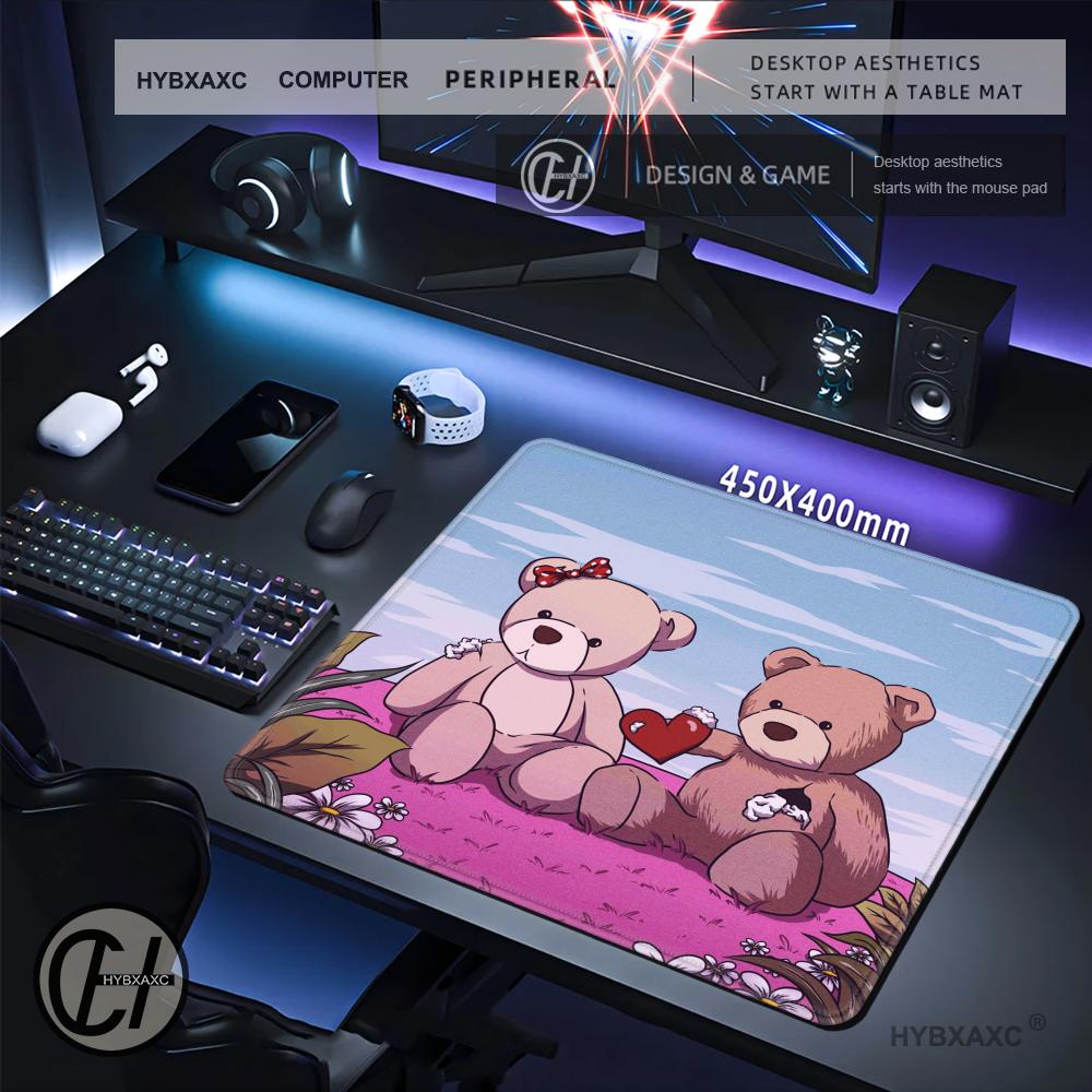 แผ่นรองเมาส์ลายหมีเท็ดดี้คู่รั - Desk Setup Couple บทวิจารณ์และราคา