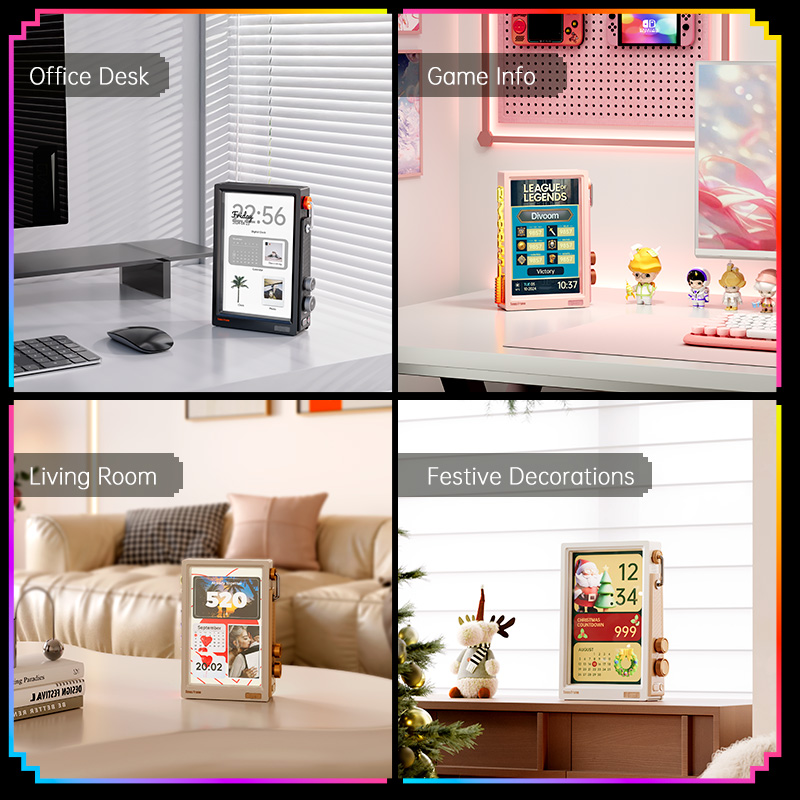 นาฬิกาดิจิตอลอัจฉริยะ Divoom T - Desk Setup With Speakers บทวิจารณ์และราคา
