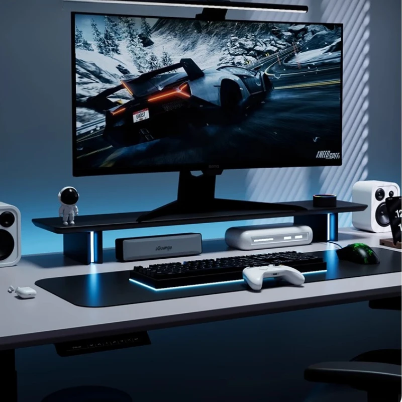 ขาตั้งจอ RGB แบบปรับระดับได้ ส - Desk Setup With Laptop And Monitor บทวิจารณ์และราคา