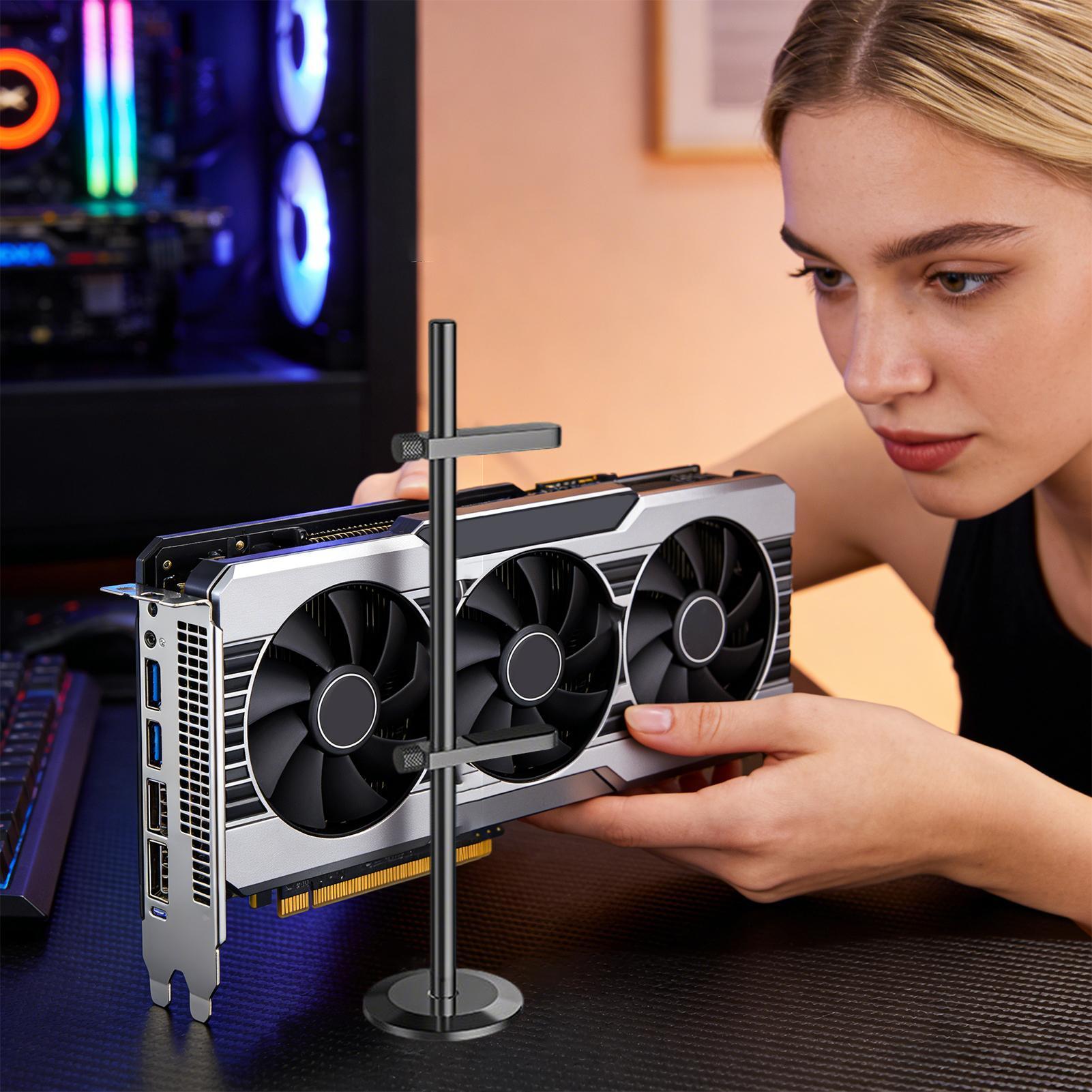 ขายึดการ์ดจอแบบแม่เหล็ก ปรับระ - Desk Setup Videos บทวิจารณ์และราคา