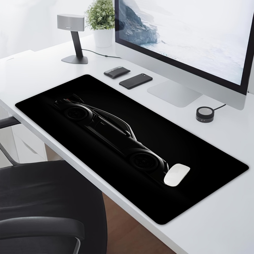 แผ่นรองเมาส์สำหรับเล่นเกมสีดำ  - Desk Setup Simple บทวิจารณ์และราคา
