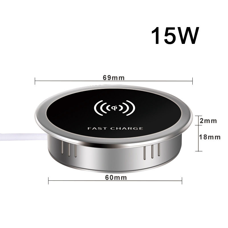 แท่นชาร์จไร้สายแบบฝังในโต๊ะ 15 - Xiaomi Desk Setup บทวิจารณ์และราคา