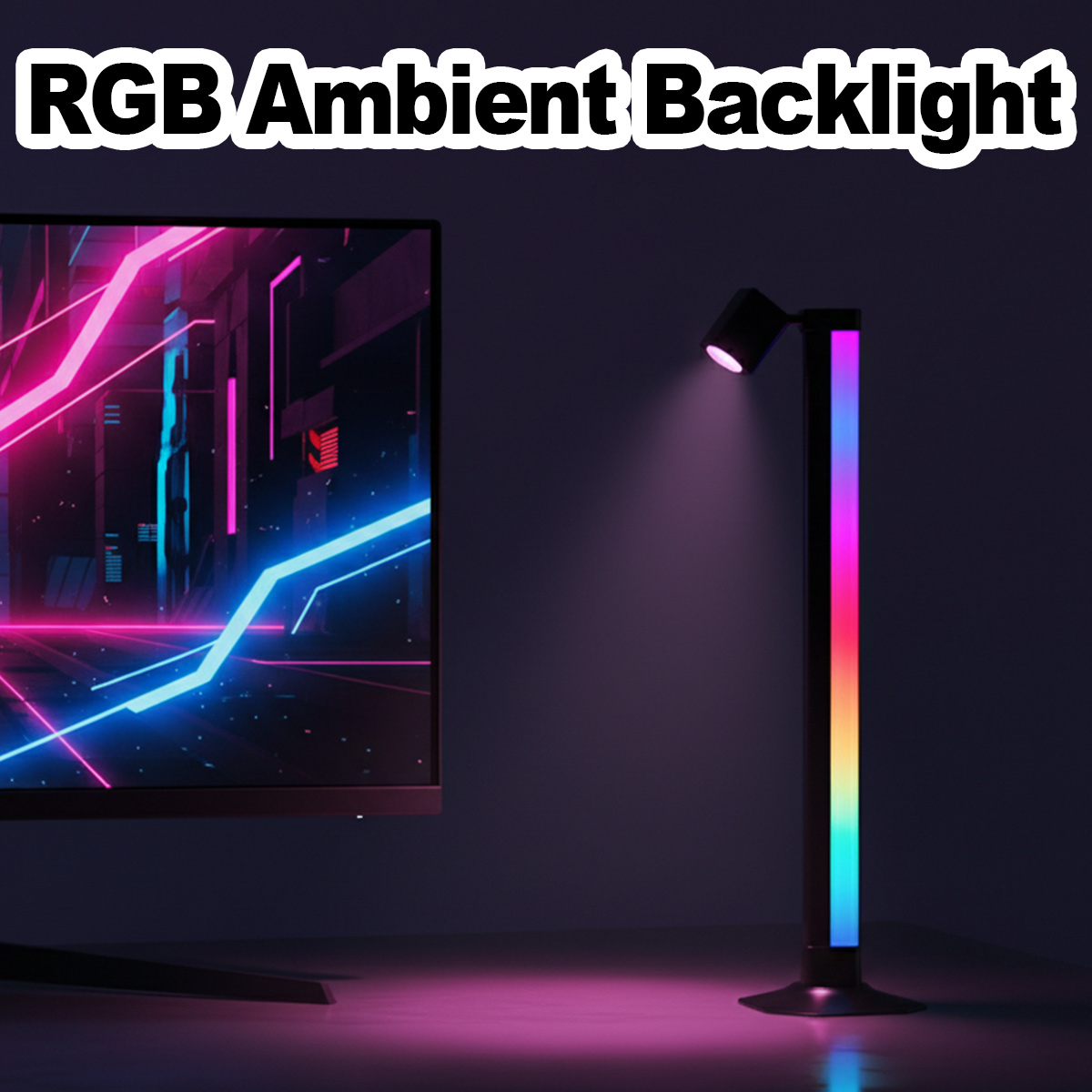 ไฟ LED RGB อัจฉริยะ ควบคุมผ่าน - Desk Setup Gaming บทวิจารณ์และราคา