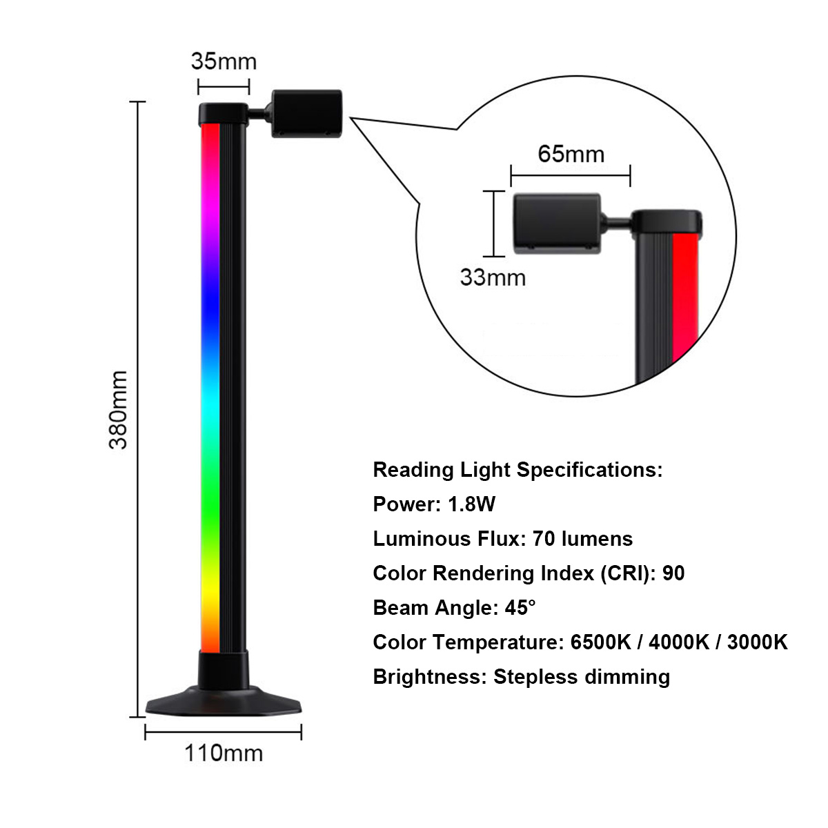 ไฟ LED RGB อัจฉริยะ ควบคุมผ่าน - Desk Setup Gaming บทวิจารณ์และราคา