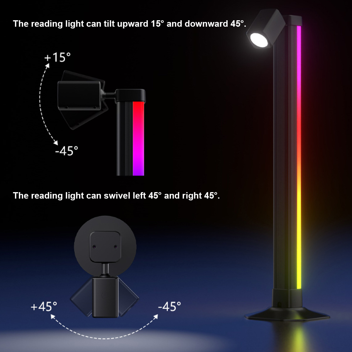 ไฟ LED RGB อัจฉริยะ ควบคุมผ่าน - Desk Setup Gaming บทวิจารณ์และราคา